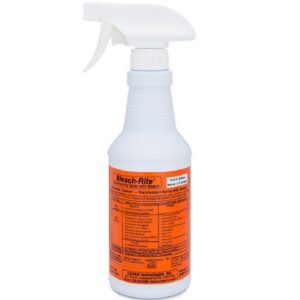 Surface Disinfectant Cleaner Bleach-Rite Trigger Spray Liquid 16 oz. Bottle Bleach Scent NonSterile