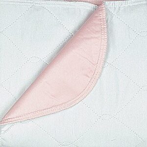 Reusable Underpad 34 X 36 Inch Polyester / Rayon Heavy Absorbency