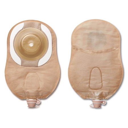 Urostomy Pouch CeraPlus One-Piece System 9 Inch Length Soft Convex, Trim to Fit Up to 2-1/8 Inch Stoma
