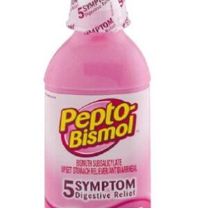 Anti-Diarrheal Pepto Bismol 262 mg Strength Liquid 8 oz.