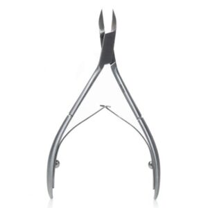 Tissue / Cuticle Nipper McKesson Argent Angled Jaws 11 mm X 4-1/2 Inch Length Stainless Steel