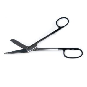 Bandage Scissors McKesson Argent SuperCut Lister 8 Inch Length Surgical Grade Stainless Steel NonSterile Finger Ring Handle Blunt Tip / Blunt Tip