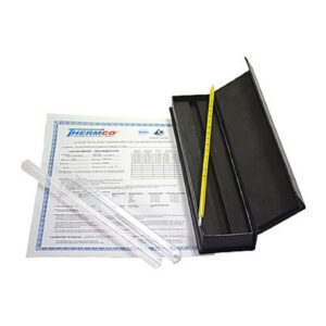 Mercury-Filled Thermometer Celsius -20 degree to +110 degreeC Partial Immersion Does Not Require Power