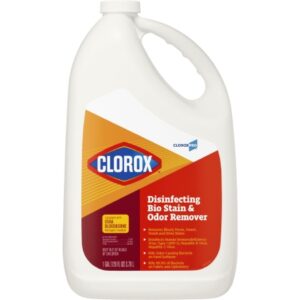 Surface Disinfectant Cleaner Refill CloroxPro Bio Stain & Odor Remover Peroxide Based Manual Pour Liquid 128 oz. Jug Scented NonSterile