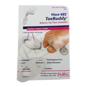 Toe Spacer Visco-GEL ToeBuddy One Size Fits Most Pull-On Toe