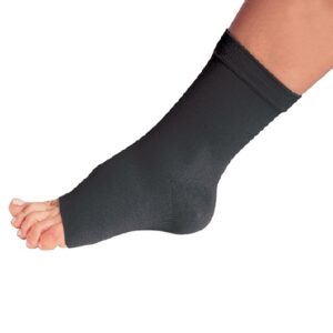 Compression Sleeve Pedi-Smart Size 5 Black Ankle