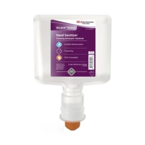 Hand Sanitizer Alcare Extra 1,000 mL Ethyl Alcohol Foaming Dispenser Refill Bottle