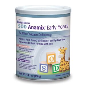 Infant Formula SOD Anamix Early Years Unflavored 14.1 oz. Can Powder Amino Acid Sulfite OIxidase Deficiency