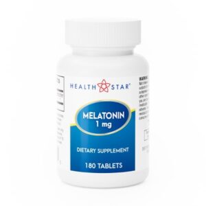 Natural Sleep Aid Geri-Care 180 per Bottle Tablet 1 mg Strength