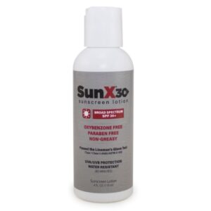 Sunscreen SunX 30+ SPF 30 Lotion 4 oz. Bottle