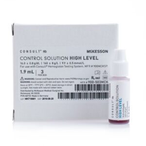 Control Consult Hb Hemoglobin High Level 3 X 1.9 mL