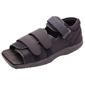 Square Toe Post-Op Shoe Medium Male Black