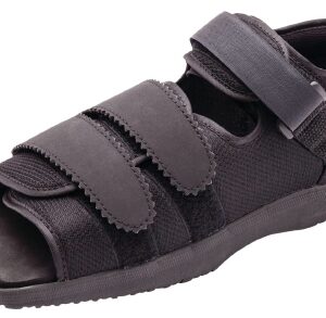 Square Toe Post-Op Shoe Large Male Black