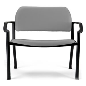 Side Chair Ritter 282 Iron Ore With Armrests Vinyl