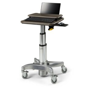Midmark Workstation Secure Laptop Workstation with Mouse Tray Without Drawers Without Shelves