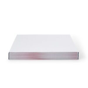 Recording Chart Paper Z-Fold Red Grid