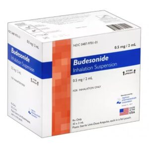 Budesonide 0.5 mg / 2 mL Suspension 30 Ampules
