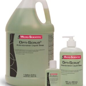 Antimicrobial Soap Opti-Scrub Liquid 18 oz. Bottle Scented