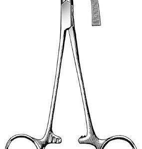 Mosquito Forceps Halsted 5 Inch Length OR / Surgical Grade Stainless Steel NonSterile Locking Finger Ring Handle Curved Serrated Tips