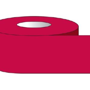 Blank Label Tape Shamrock Multipurpose Label Red Tape 1/2 X 500 Inch