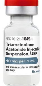 Triamcinolone Acetonide 40 mg / mL Injection 1 mL