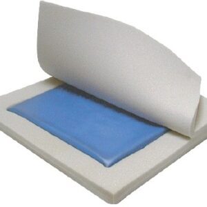 Seat Cushion Gel “E” 18 W X 18 L X 3 H Inch Foam / Gel
