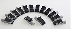 Diagnostic Adapter Clip Wide Mouth Clip, 14 / Pack