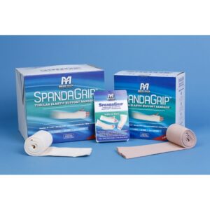 Elastic Tubular Support Bandage SpandaGrip 13 Inch X 11 Yard Large Trunk Pull On Natural NonSterile Size L Standard Compression