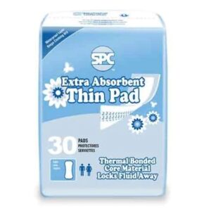 Incontinence Liner SPC 12 Inch Length Moderate Absorbency Thermal Bonded Core One Size Fits Most