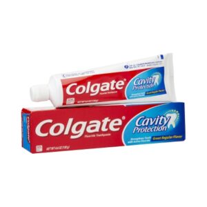 Toothpaste Colgate Cavity Protection Regular Flavor 4.6 oz. Tube