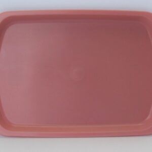 Service Tray Mauve Plastic