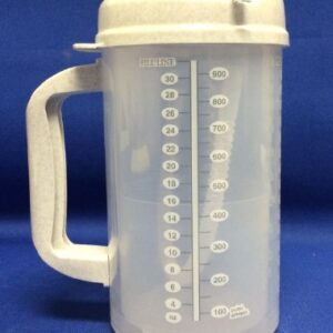 Insulated Drinking Mug 32 oz. Translucent Plastic Reusable