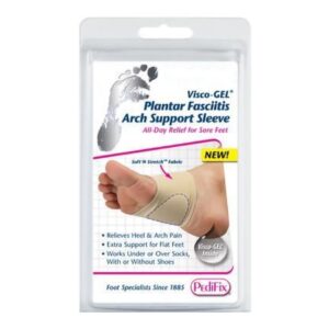 Arch Sleeve Visco-GEL Plantar Fasciitis Arch Support Sleeve Large / X-Large Pull-On Foot