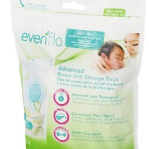 Breast Milk Storage Bag Evenflo 5 oz. Food Grade Material