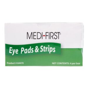 First Aid Kit Refill Eye Pad 1-5/8 X 2-3/4 Inch Sterile 1 per Pack