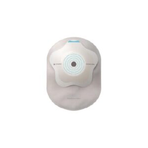Ostomy Pouch SenSura Mio Concave One-Piece System 8-1/2 Inch Length, Maxi Convex, Trim to Fit 3/8 to 2 Inch Stoma Closed End