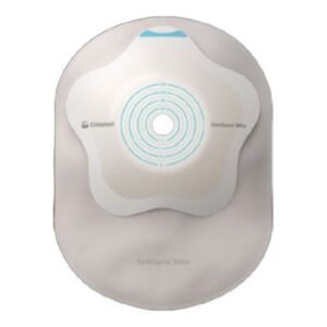 Ostomy Pouch SenSura Mio Concave One-Piece System 8-1/2 Inch Length, Maxi Convex, Trim to Fit 3/8 to 2-3/8 Inch Stoma Closed End