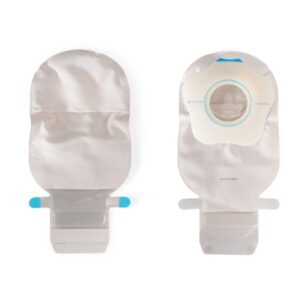 Ostomy Pouch SenSura Mio Concave One-Piece System 11 Inch Length, Maxi Convex, Pre-Cut 2 Inch Stoma Drainable