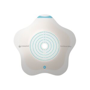 Ostomy Barrier SenSura Mio Convex Flip Precut, Extended Wear Elastic Adhesive 70 mm Flange Yellow Code System 1-3/4 Inch Opening