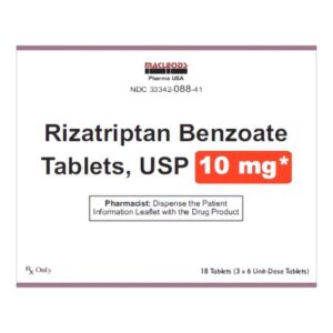 Rizatriptan Benzoate 10 mg Tablet 18 Tablets