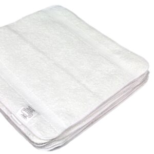 Washcloth Coronet 12 X 12 Inch White Reusable