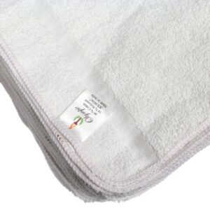 Washcloth Olympic 12 X 12 Inch White Reusable