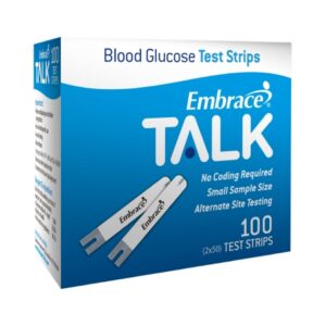 Blood Glucose Test Strips Embrace
