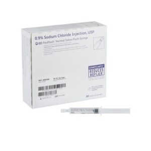 BD PosiFlush Sodium Chloride, Preservative Free 0.9% Injection 10 mL
