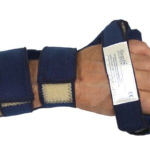 Contracture Hand Splint ComfySplints C-Grip Foam / Terry Cloth / Steel Right Hand Blue Medium