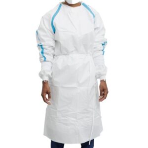 Chemotherapy Procedure Gown Contec CritiGear Small / Medium White NonSterile ASTM D6978-05 Disposable