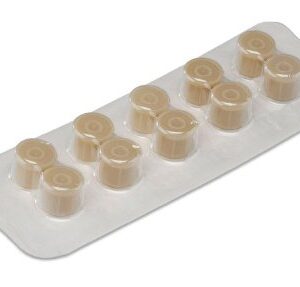 Syringe Tip Cap Monoject Beige, Sterile, Polyolefin Plastic