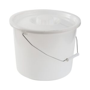 Commode Pail with Lid For all standard Commode