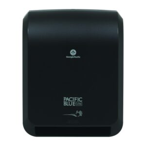 Paper Towel Dispenser Pacific Blue Ultra Black Touch Free Wall Mount