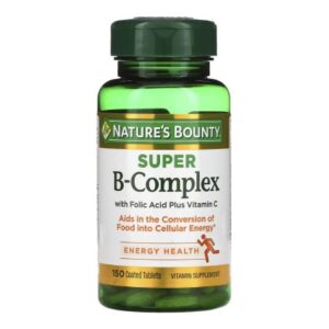 Multivitamin Supplement Nature’s Bounty Vitamin B / Folic acid / Ascorbic Acid 60 mg – 100 mcg – 400 mcg Strength Tablet 150 per Bottle